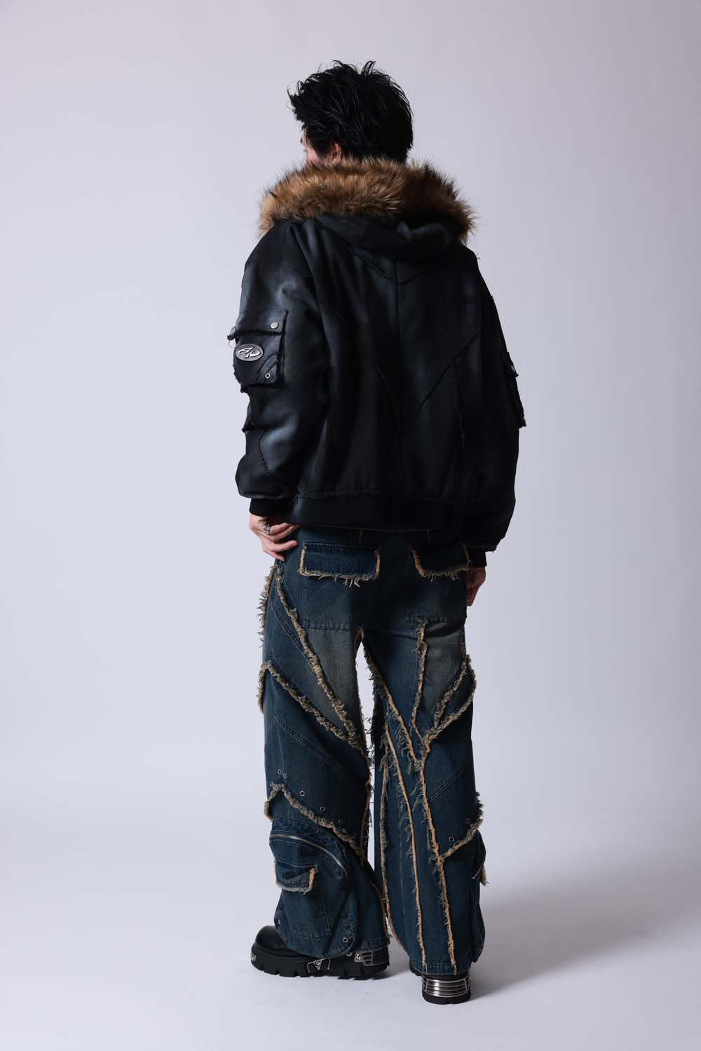 【P.N UNDERGROUND】ファー脱着スプレーフードBZ (735430)