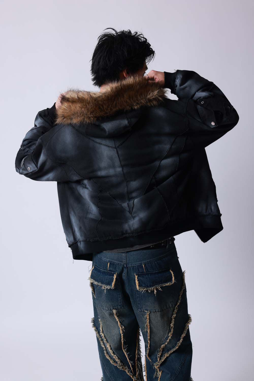【P.N UNDERGROUND】ファー脱着スプレーフードBZ (735430)