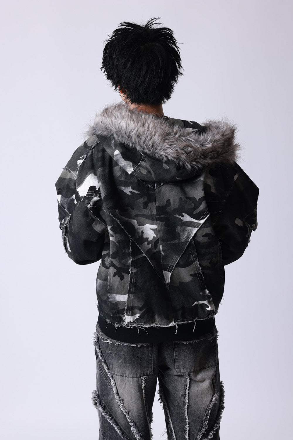 【P.N UNDERGROUND】ファー脱着スプレーフードBZ (735430)