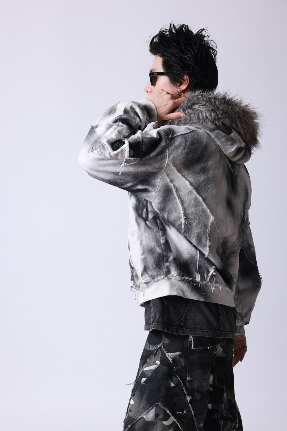 【P.N UNDERGROUND】ファー脱着スプレーフードBZ (735430)
