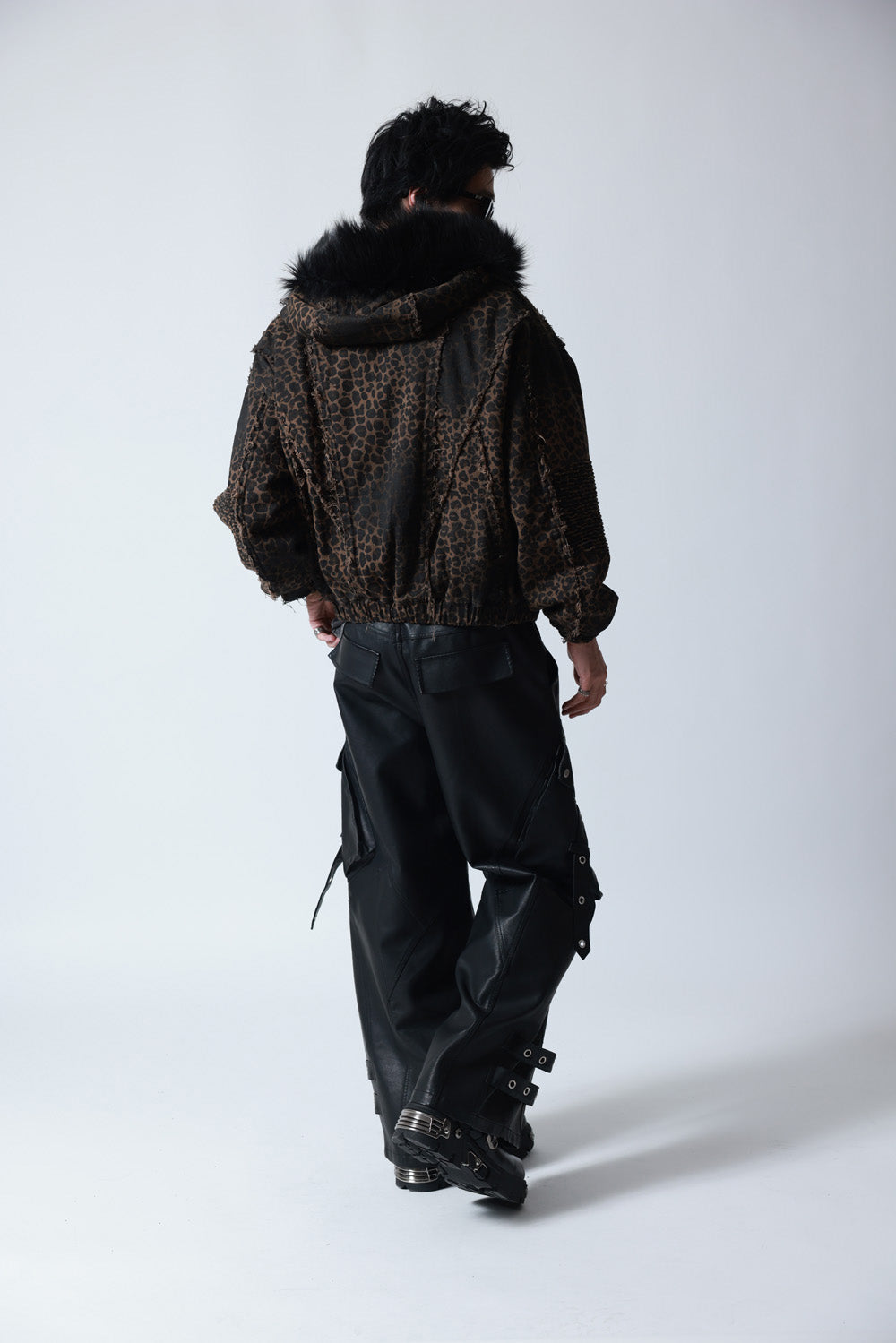 【P.N UNDERGROUND】ファー脱着デニムフードBZ (745409)