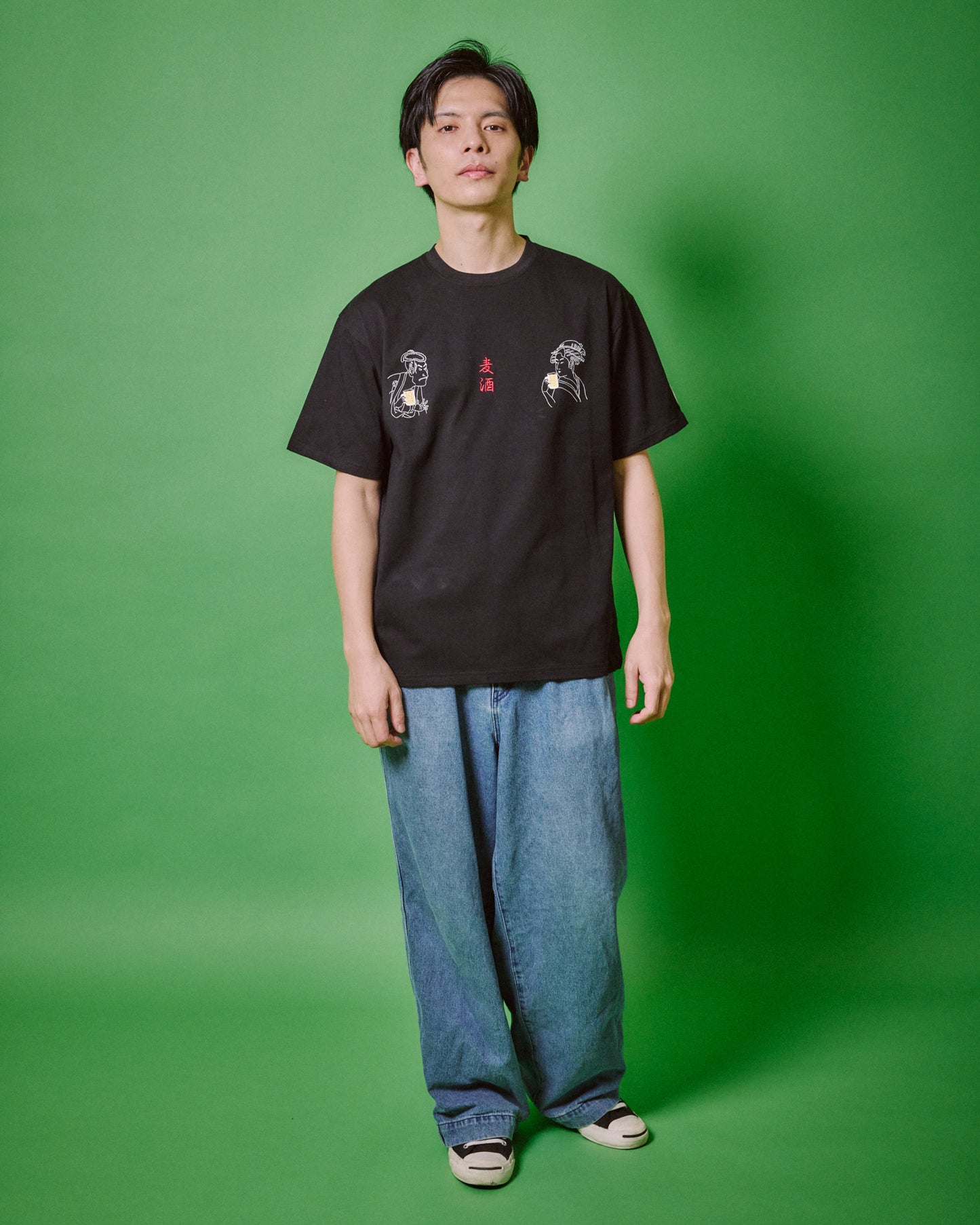 【YOIDORE】歌舞伎スケーターTEE (825202)