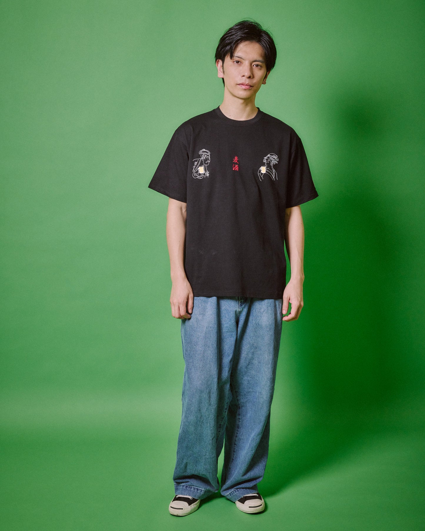 【YOIDORE】歌舞伎スケーターTEE (825202)
