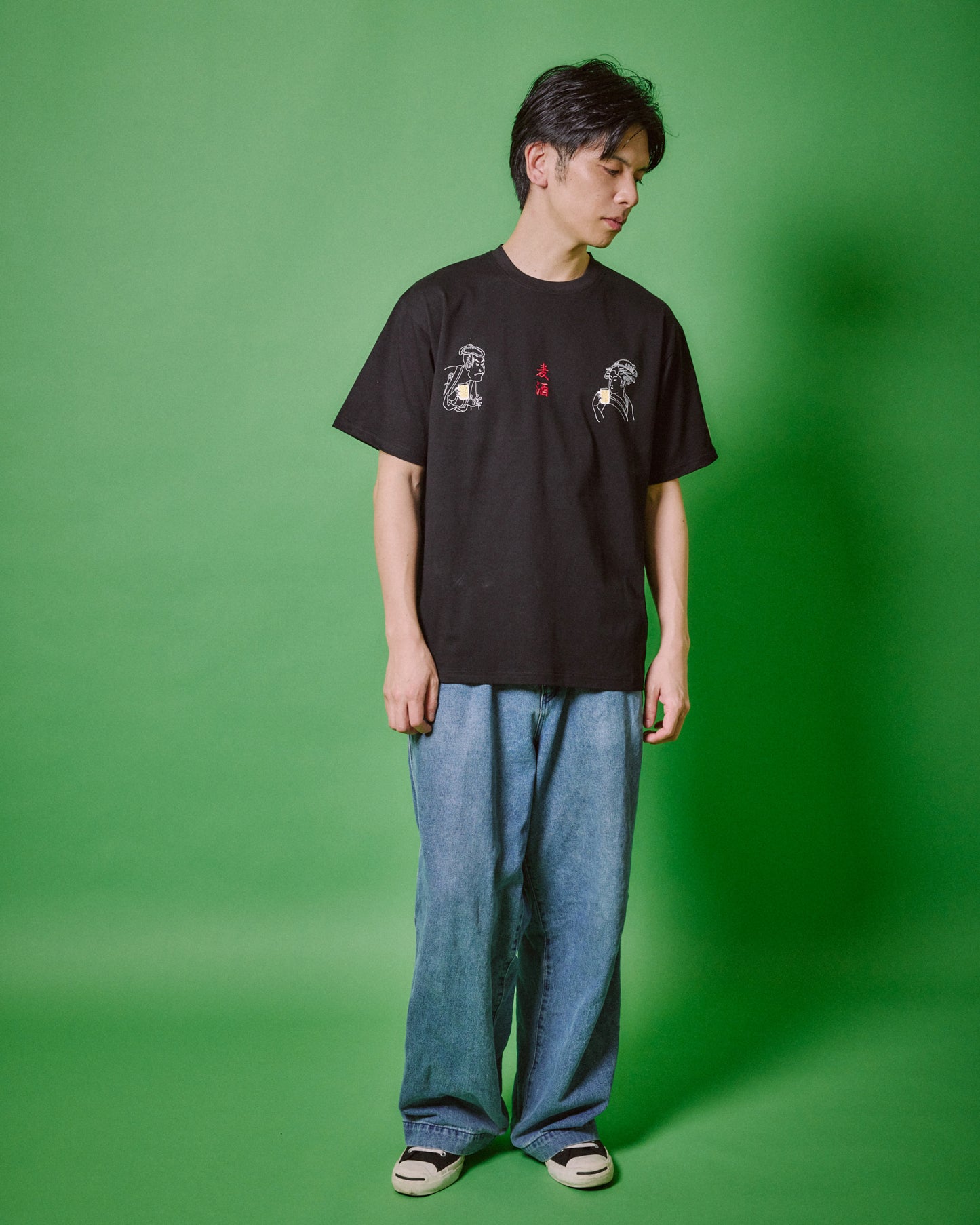 【YOIDORE】歌舞伎スケーターTEE (825202)