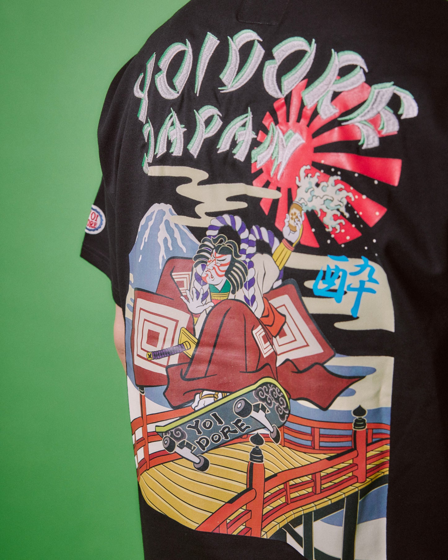 【YOIDORE】歌舞伎スケーターTEE (825202)