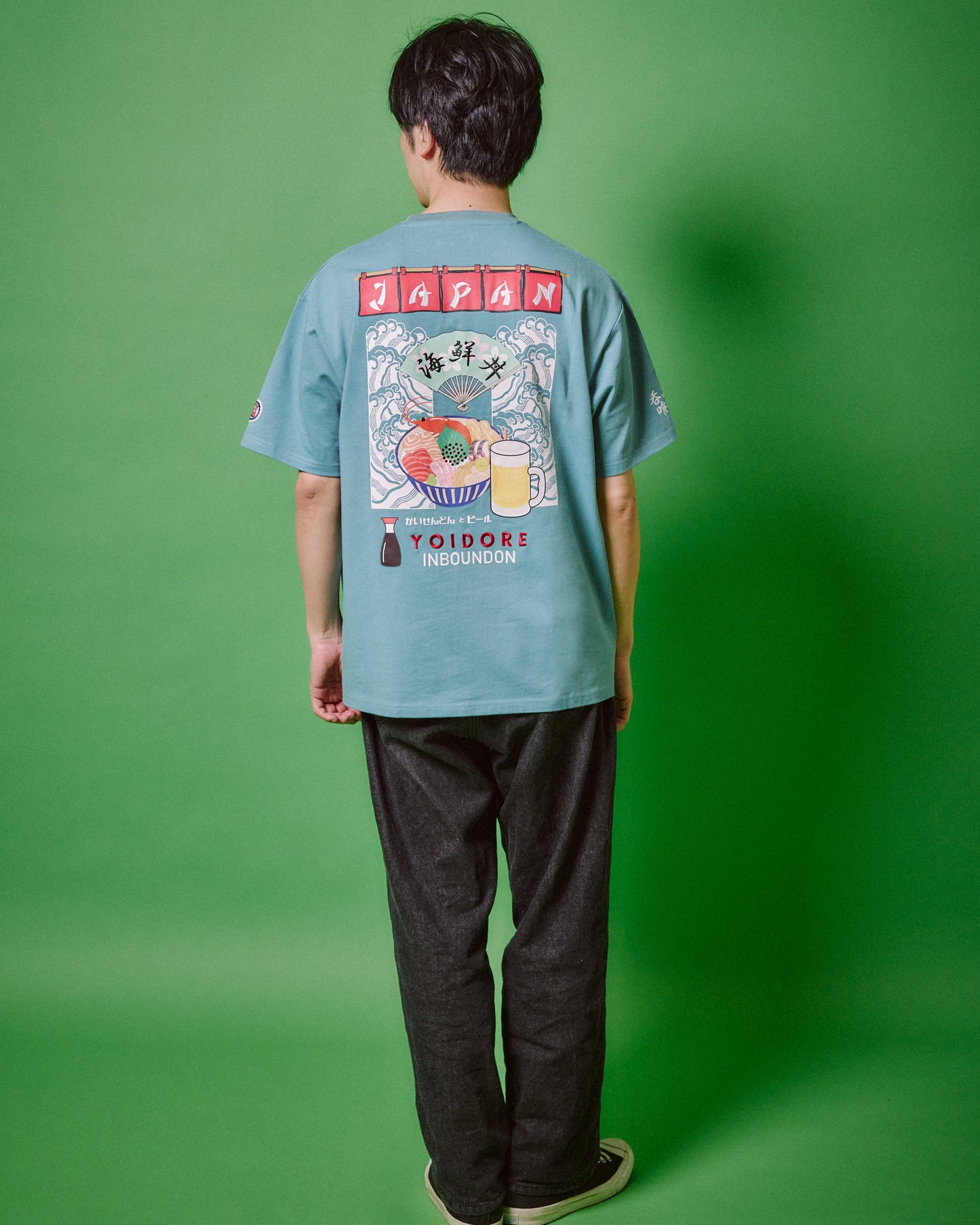 【YOIDORE】海鮮丼とビール TEE (825622)