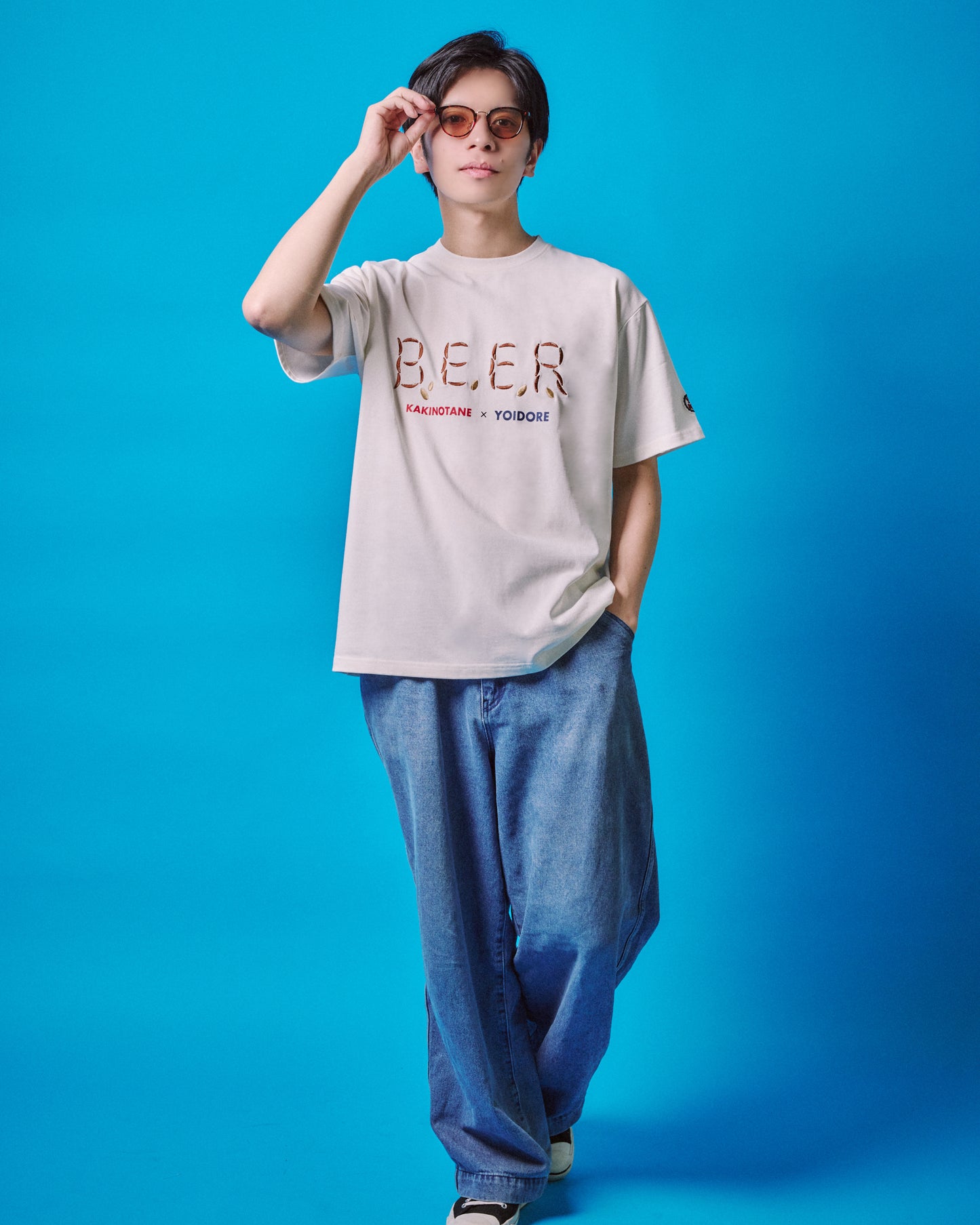 【YOIDORE】×【柿の種】 コラボ TEE (825629)