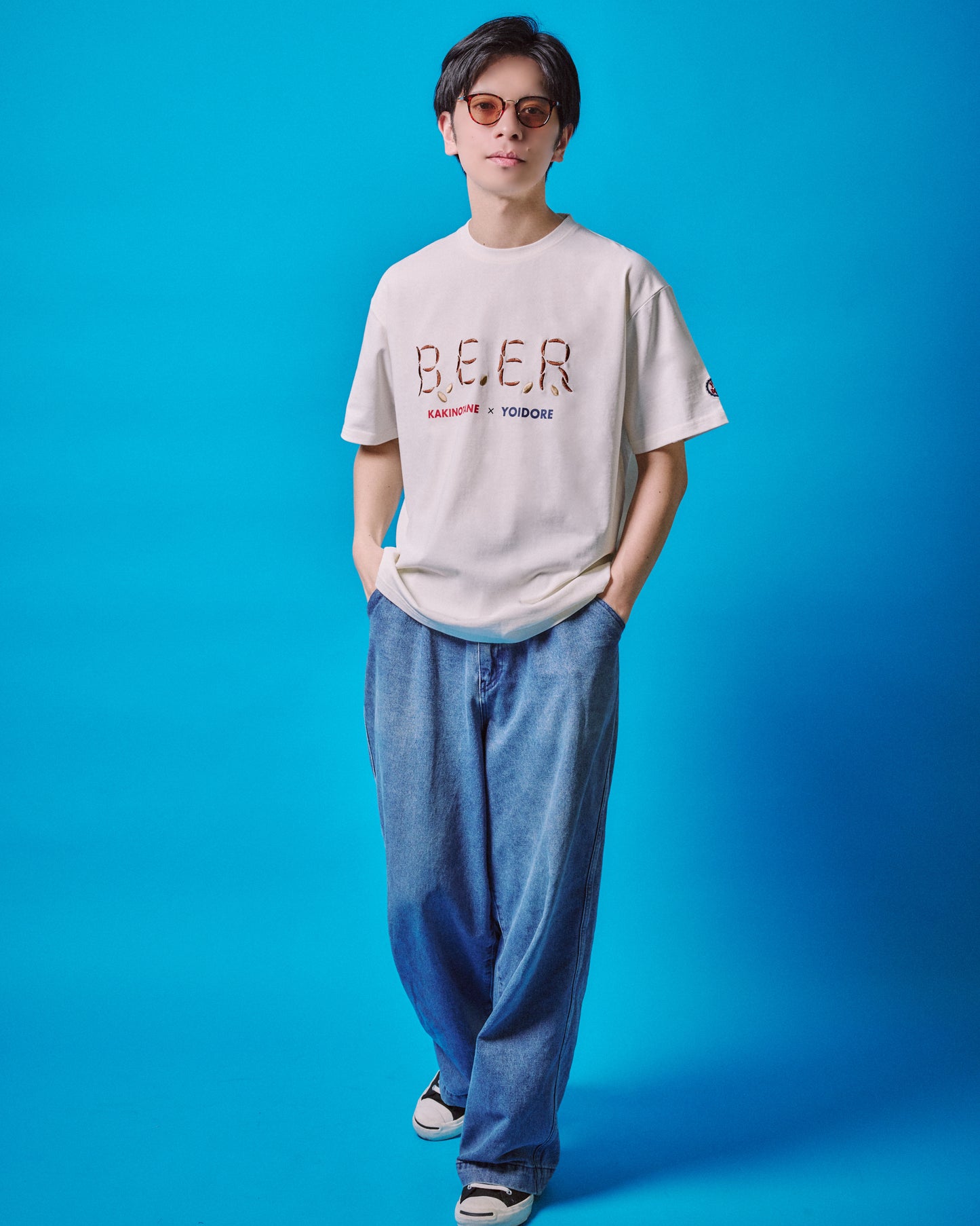 【YOIDORE】×【柿の種】 コラボ TEE (825629)