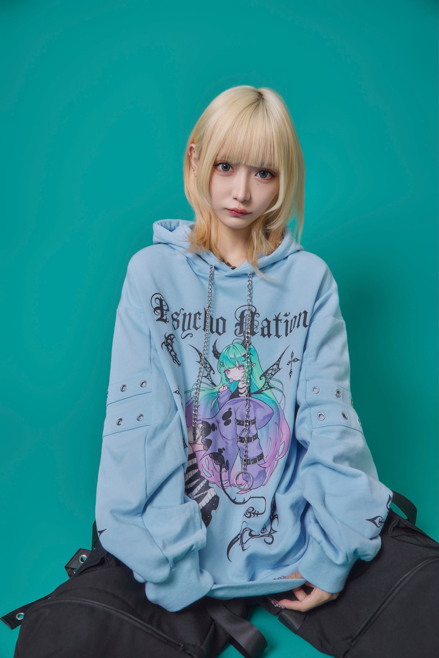 【PSYCHO NATION】× 寝田ルネ DEVILパーカー (745501)