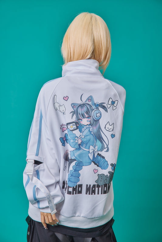 【PSYCHO NATION】× 寝田ルネ ゲーマートラックジャケット (745602)