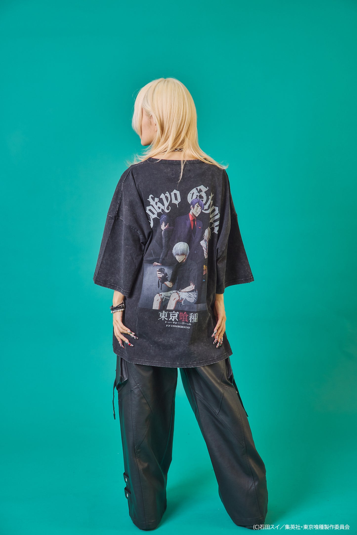 【P.N UNDERGROUND×東京喰種】東京喰種ダメージ TEE (735621)
