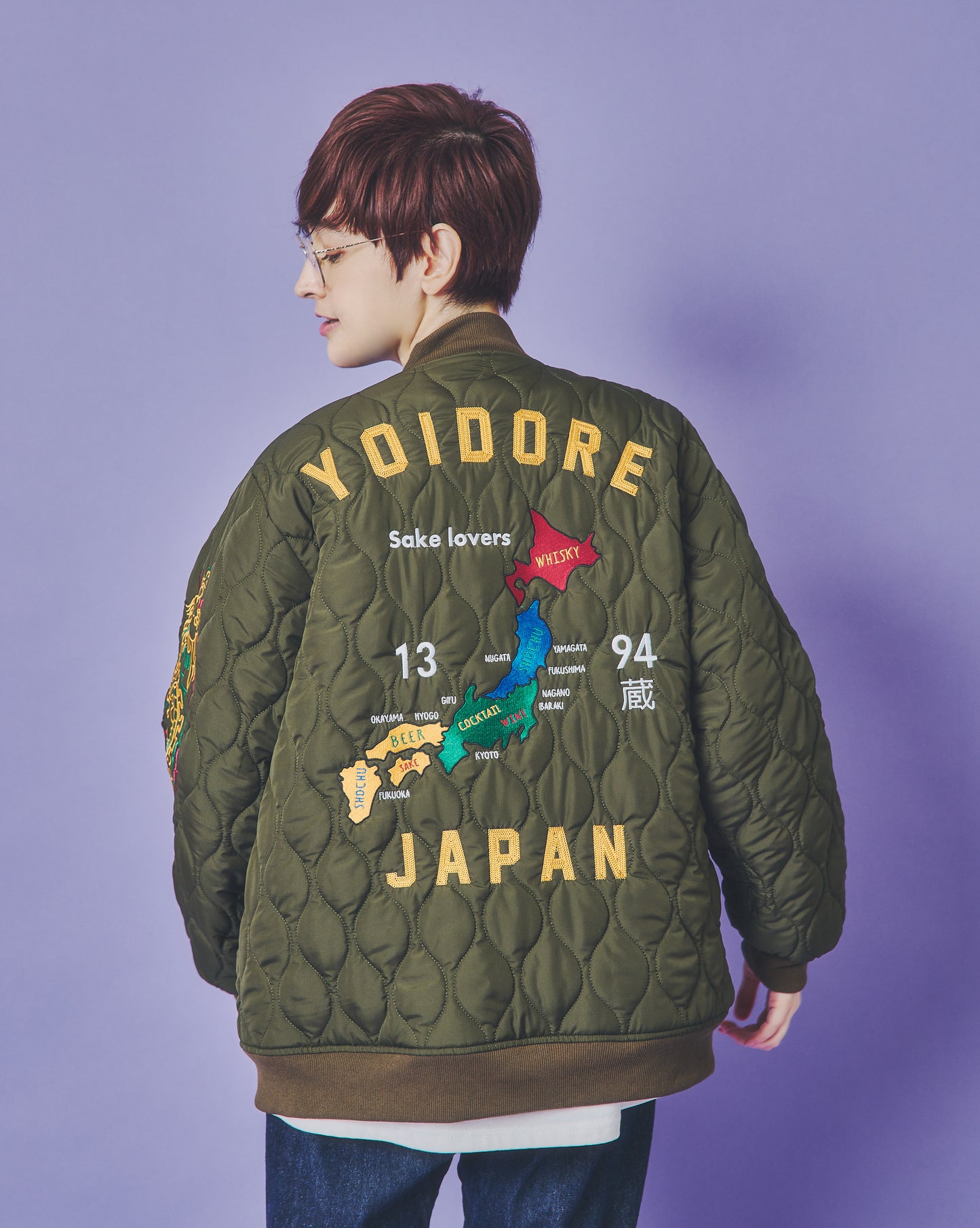 【YOIDORE】 スーベニア キルティングリバーシブルジャケット (835401)