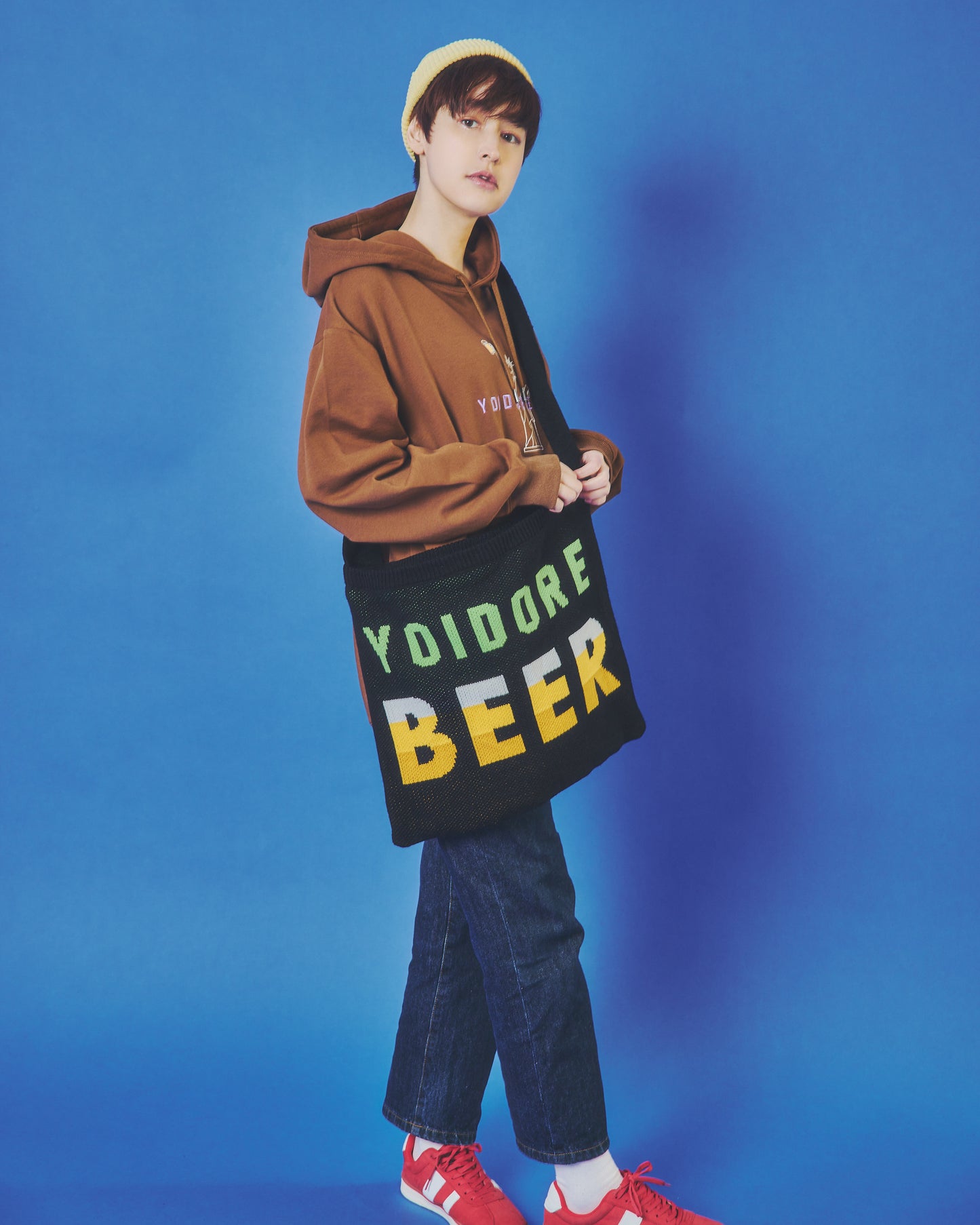【YOIDORE】 BEER ジャガードニットBAG (835500)
