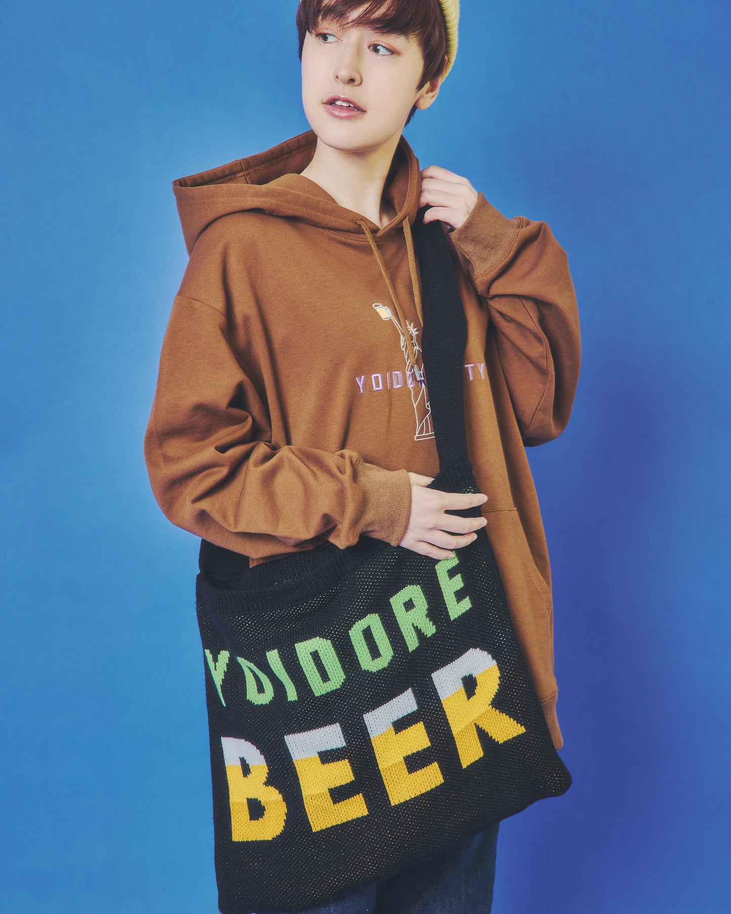 【YOIDORE】 BEER ジャガードニットBAG (835500)