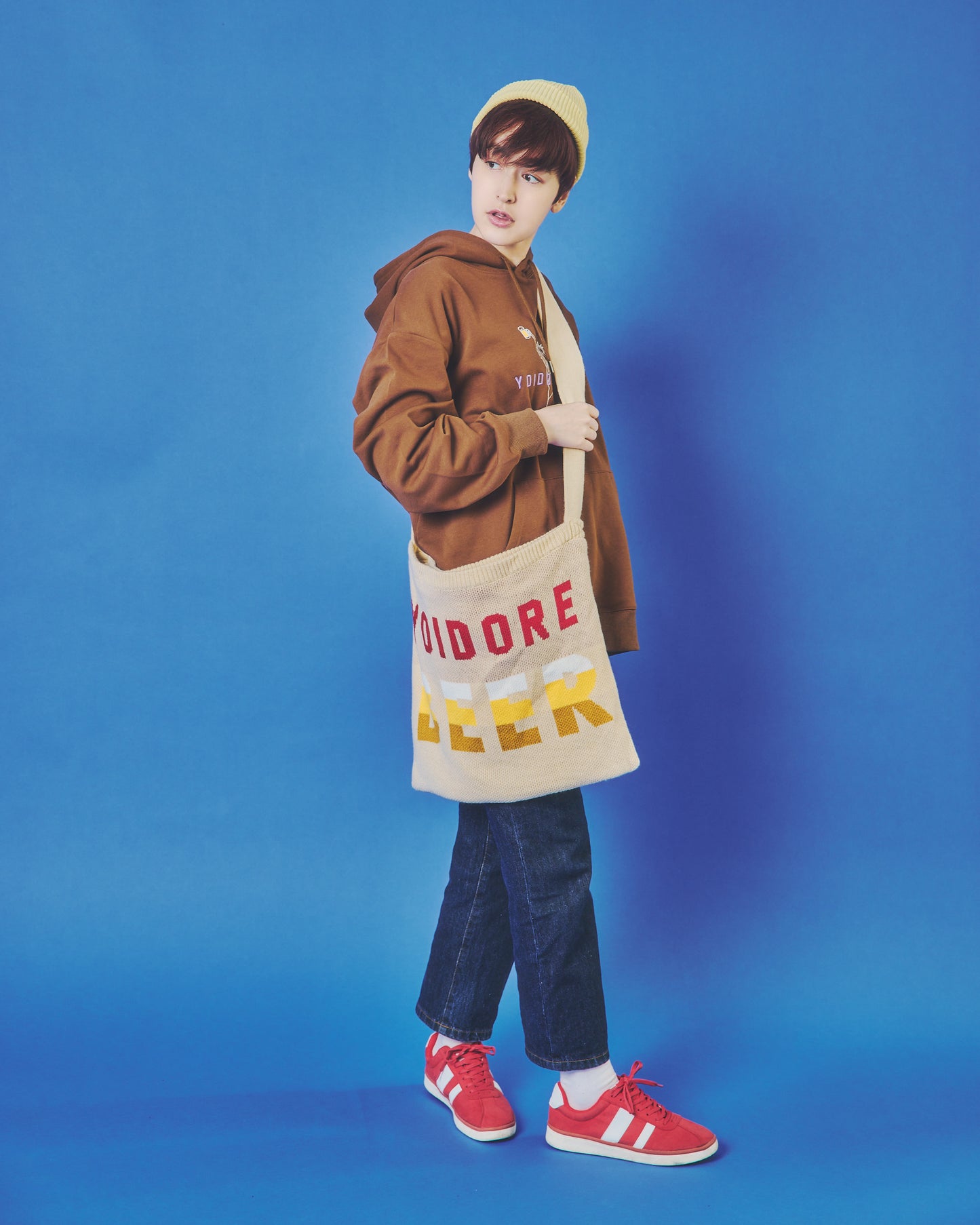 【YOIDORE】 BEER ジャガードニットBAG (835500)