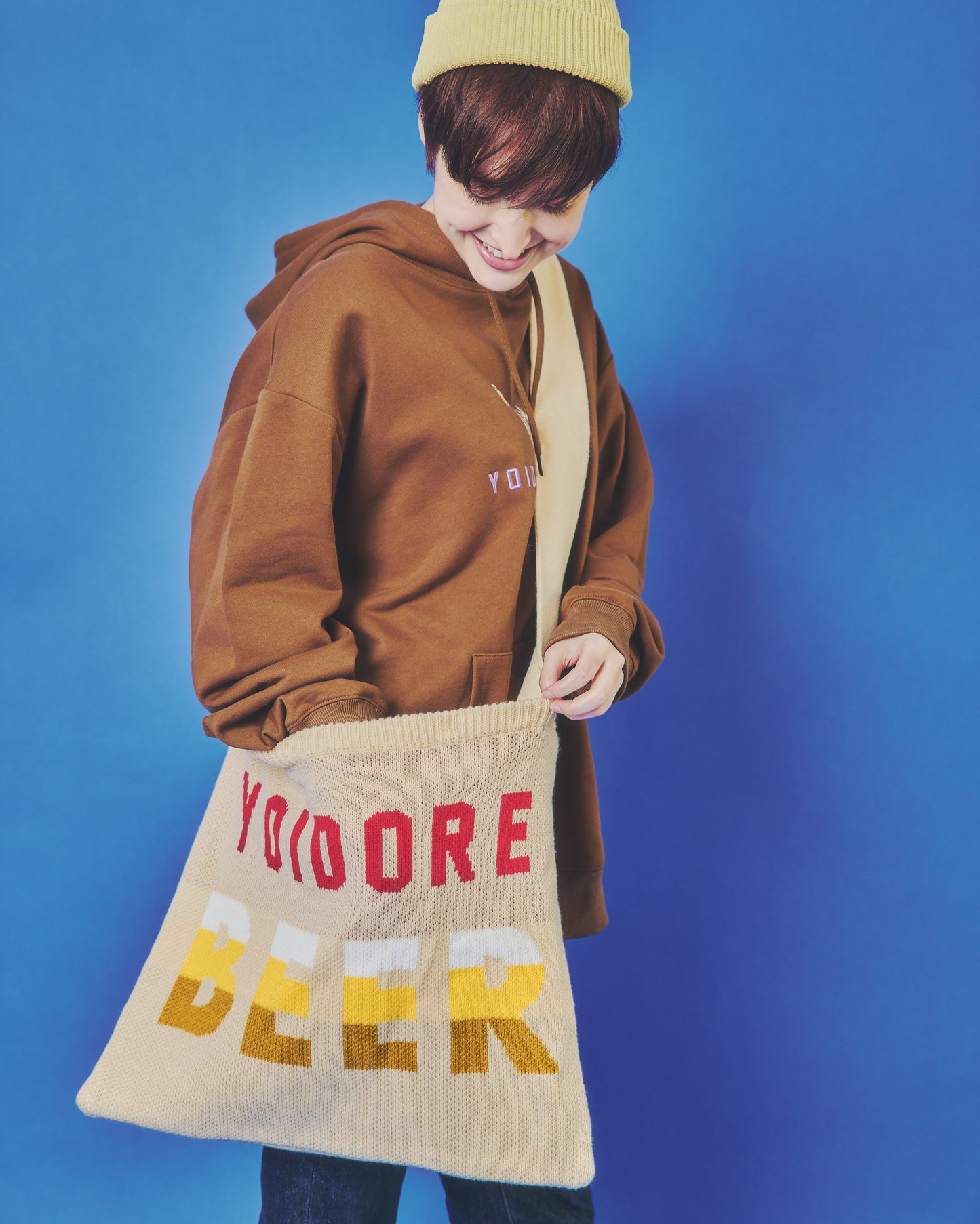 【YOIDORE】 BEER ジャガードニットBAG (835500)