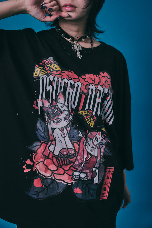 【PSYCHO NATION】× たぶん、無理。 双子妖狐TEE(726802)