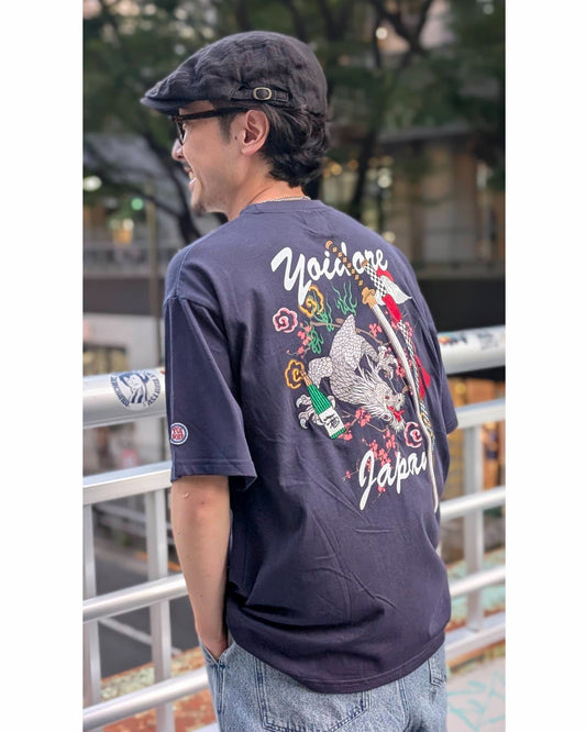【YOIDORE】酔龍と刀 TEE (835222)