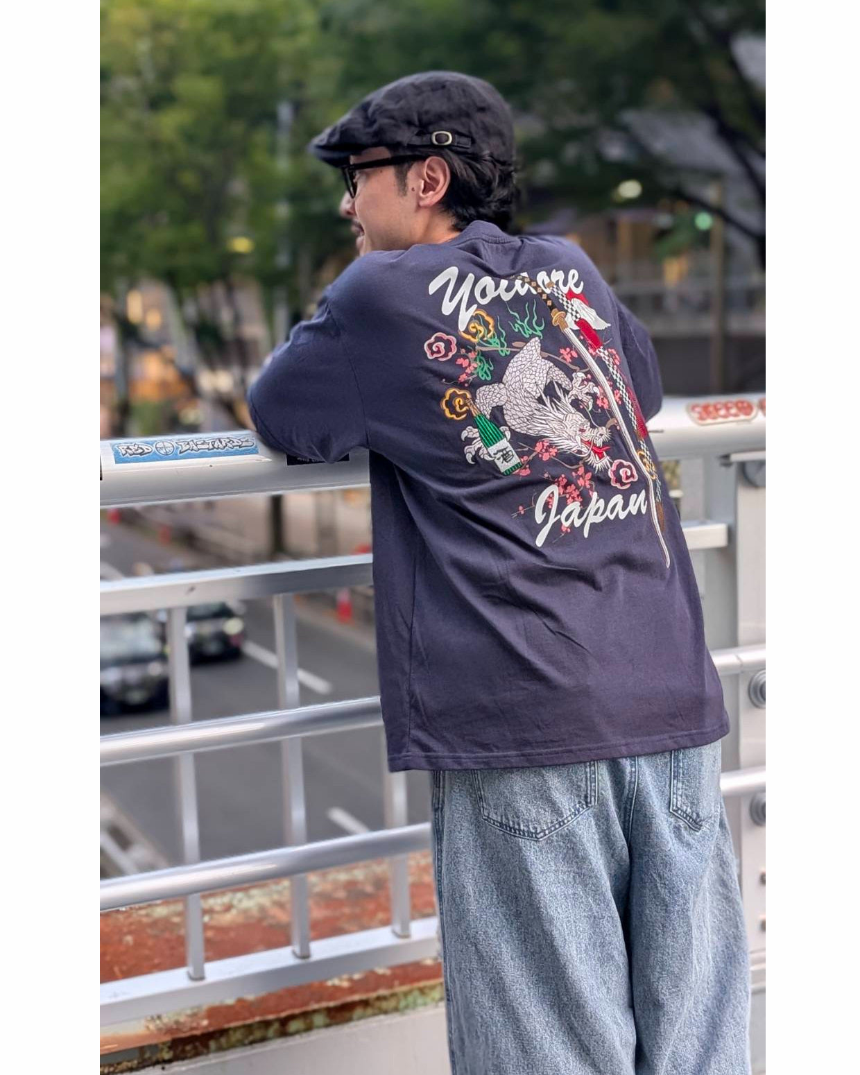 【YOIDORE】酔龍と刀 TEE (835222)