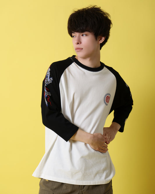 【YOIDORE】 酒愛好家 ラグラン7分袖TEE (816500)