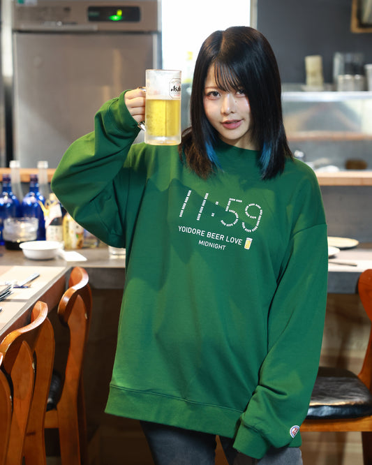 【YOIDORE】 BEER SUKI クルーネックスウェット (835208)