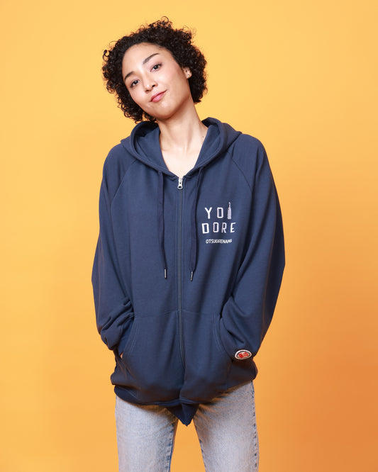 【YOIDORE】レトロビール フルジップパーカー (834409)