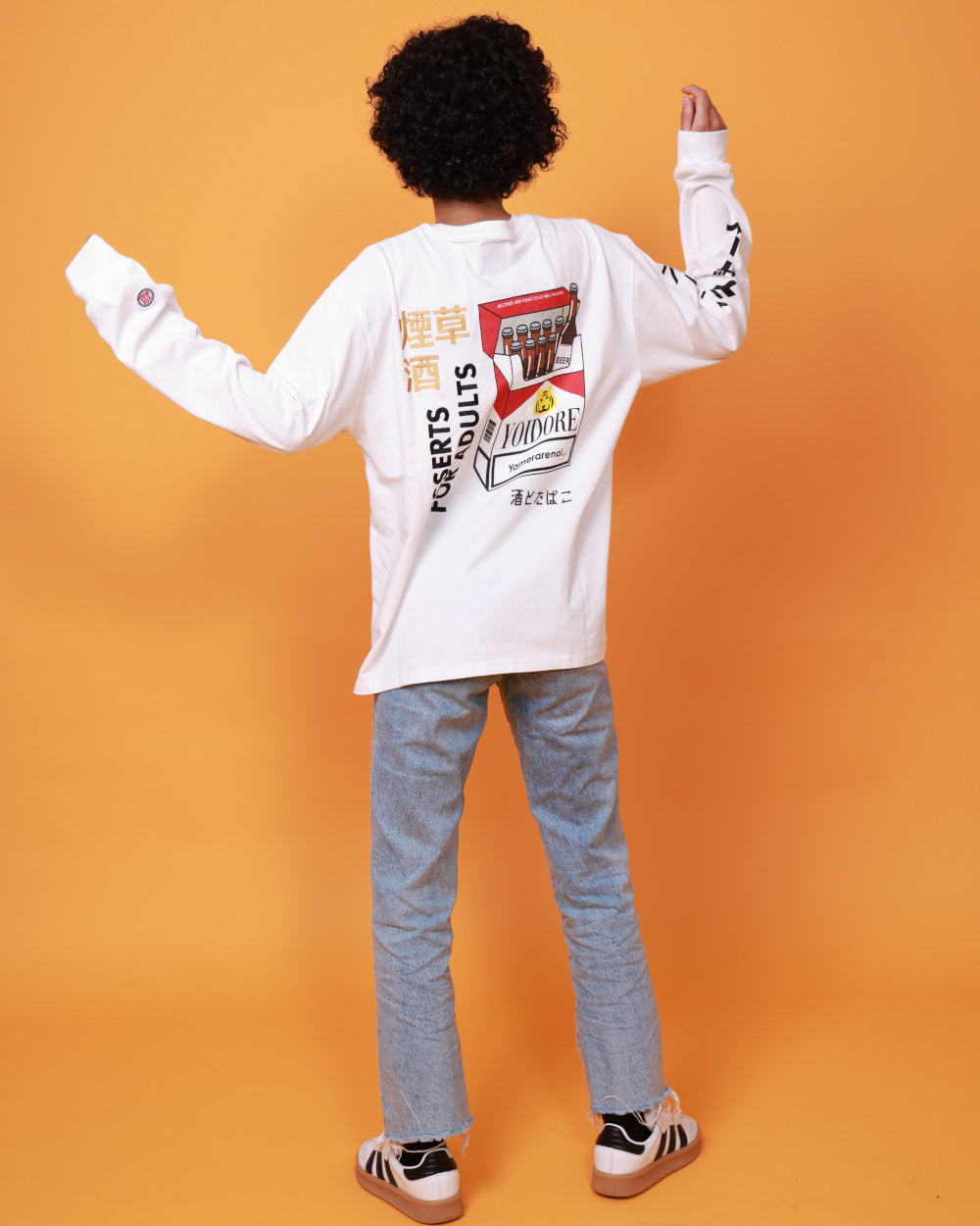 【YOIDORE】酒とタバコ L/S TEE (815506)