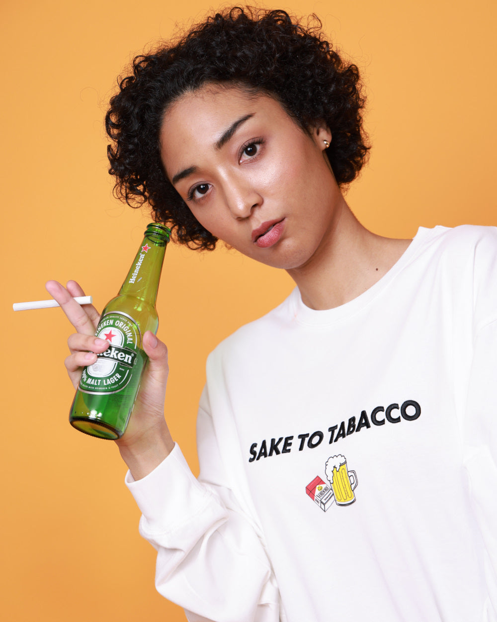【YOIDORE】酒とタバコ L/S TEE (815506)
