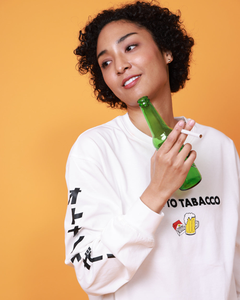 【YOIDORE】酒とタバコ L/S TEE (815506)