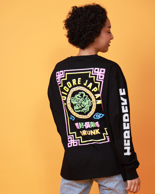 【YOIDORE】へべれけ ネオン L/S TEE (815505)