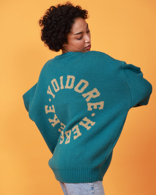 【YOIDORE】酔虎 ジャガード クルーネックニット (844801)