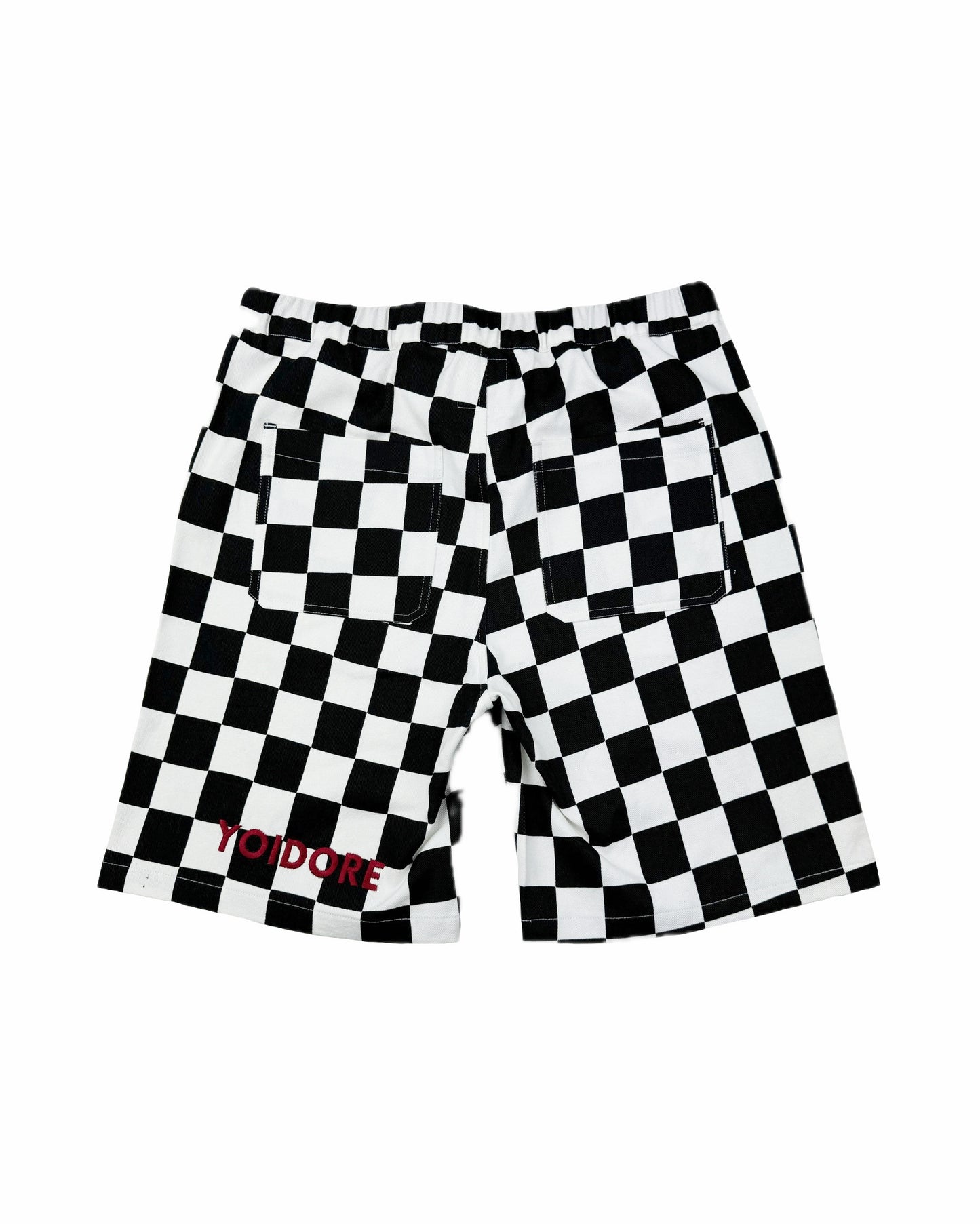 【YOIDORE】酔チェッカーフラッグショートパンツ(825702)