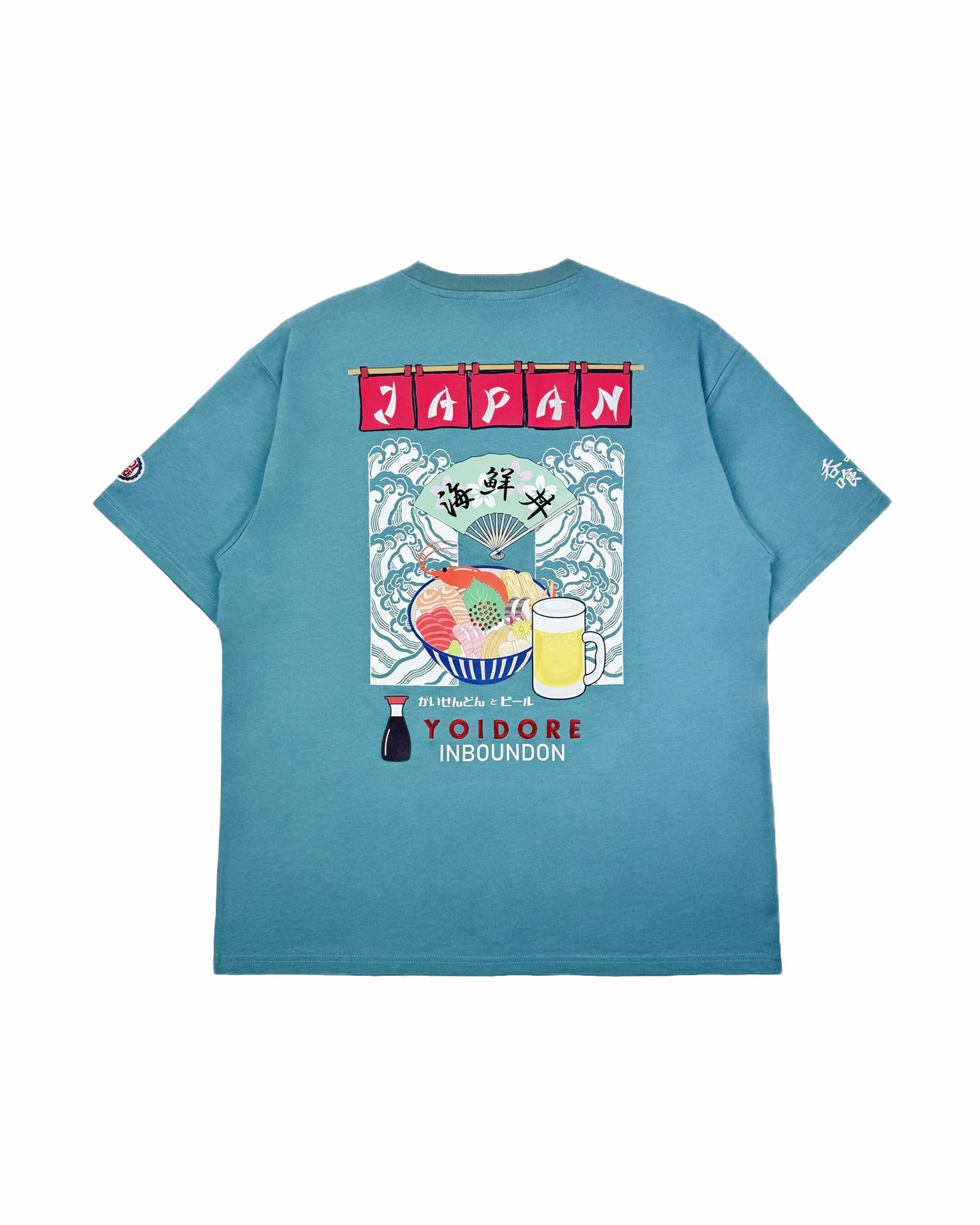 【YOIDORE】海鮮丼とビール TEE (825622)