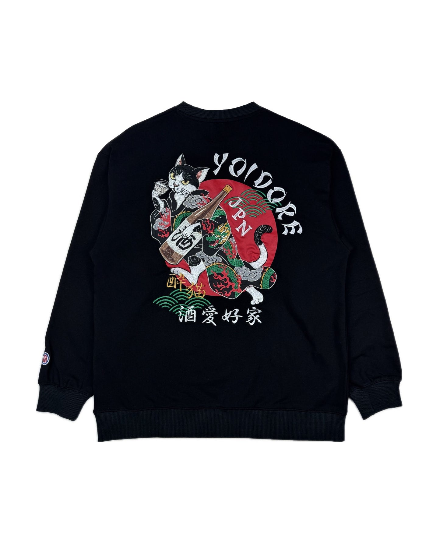 【YOIDORE】 酔い猫 クルーネックスウェット (835205)