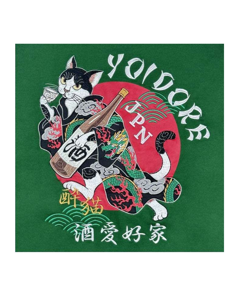 【YOIDORE】 酔い猫 クルーネックスウェット (835205)