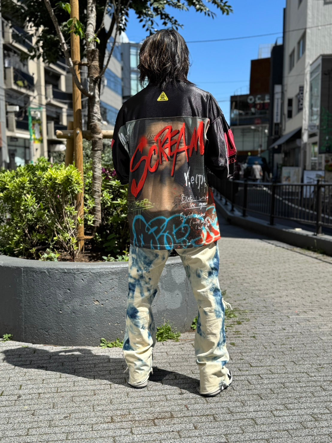 【Y.e(J)ow】PAINTINGグラフィック ホッケージャージ (125620)