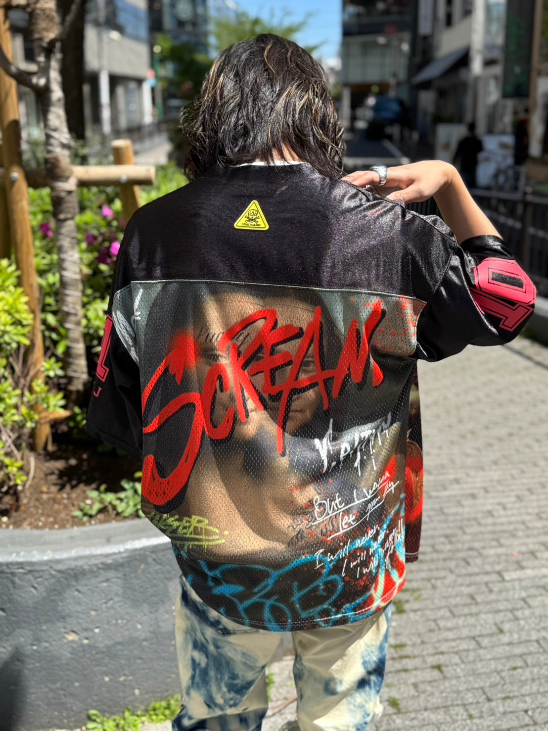【Y.e(J)ow】PAINTINGグラフィック ホッケージャージ (125620)