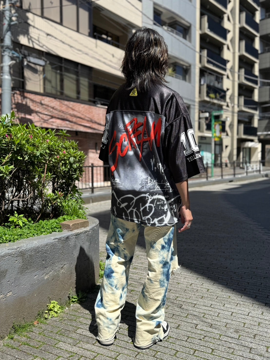 【Y.e(J)ow】PAINTINGグラフィック ホッケージャージ (125620)