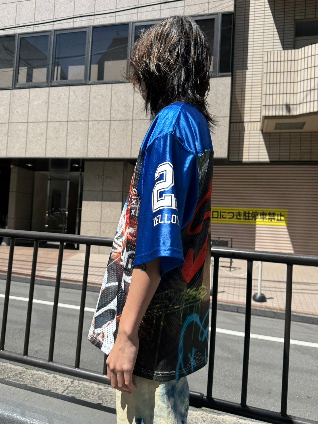【Y.e(J)ow】PAINTINGグラフィック ホッケージャージ (125620)