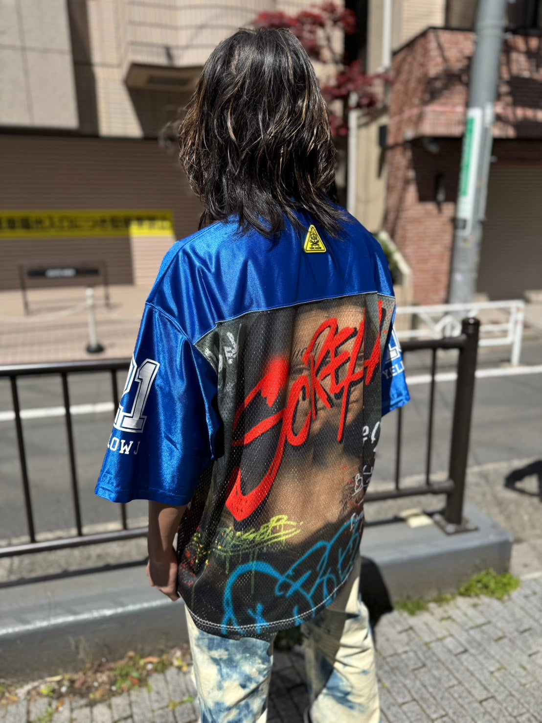 【Y.e(J)ow】PAINTINGグラフィック ホッケージャージ (125620)