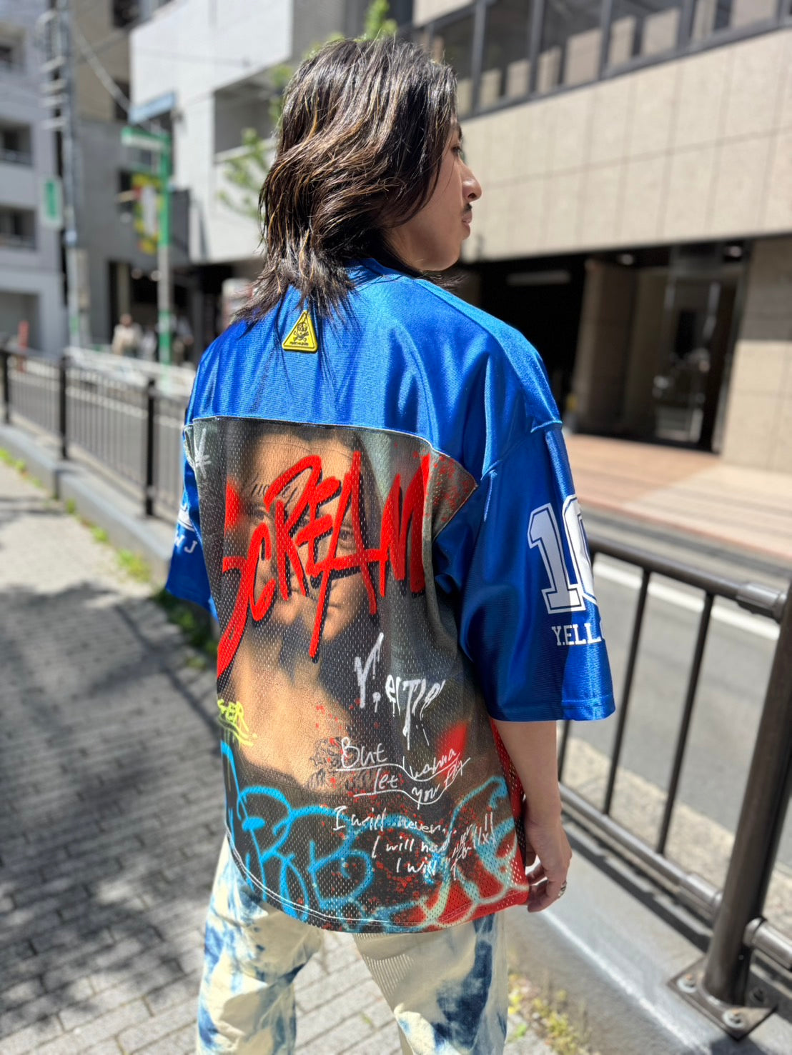 【Y.e(J)ow】PAINTINGグラフィック ホッケージャージ (125620)