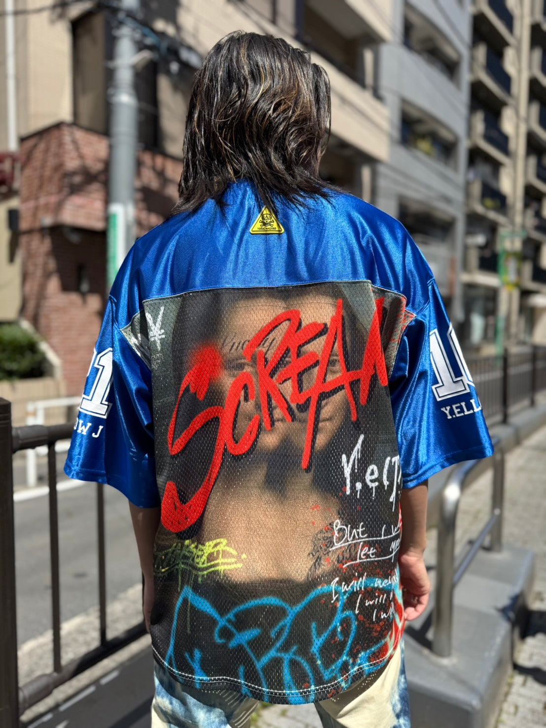 【Y.e(J)ow】PAINTINGグラフィック ホッケージャージ (125620)