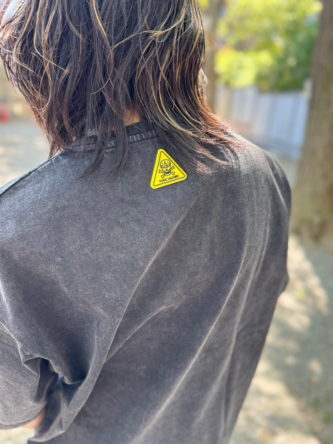 【Y.e(J)ow】ヴィンテージピグメント ROCKグラフィック TEE (125405)