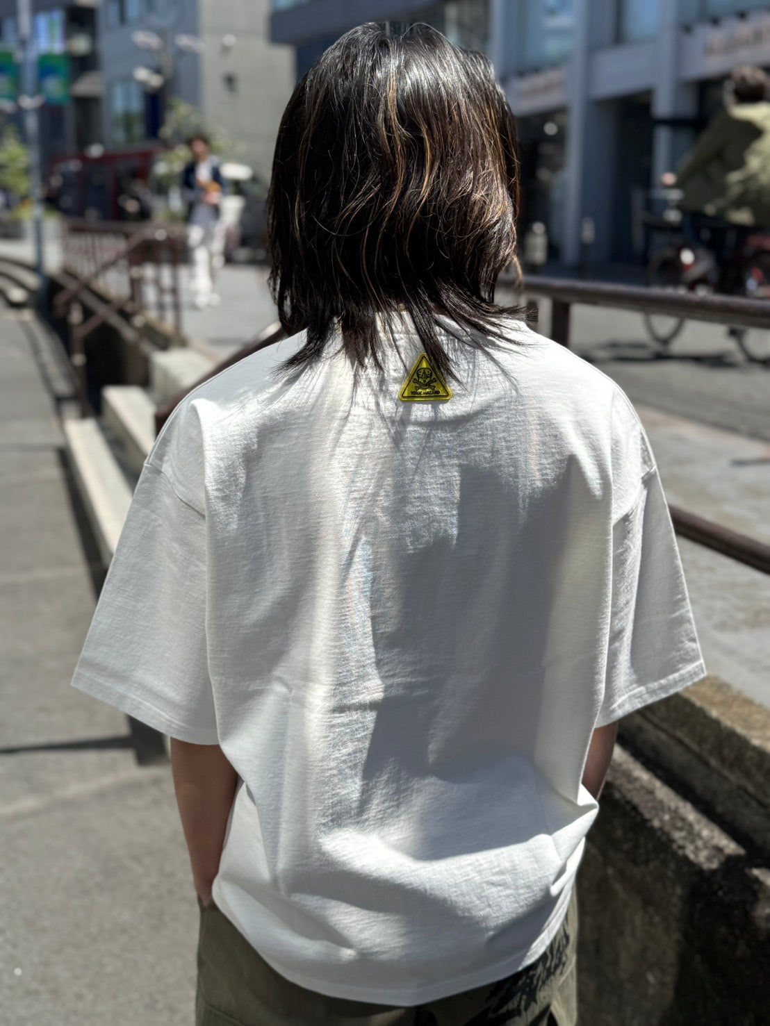 【Y.e(J)ow】ヴィンテージピグメント ROCKグラフィック TEE (125405)