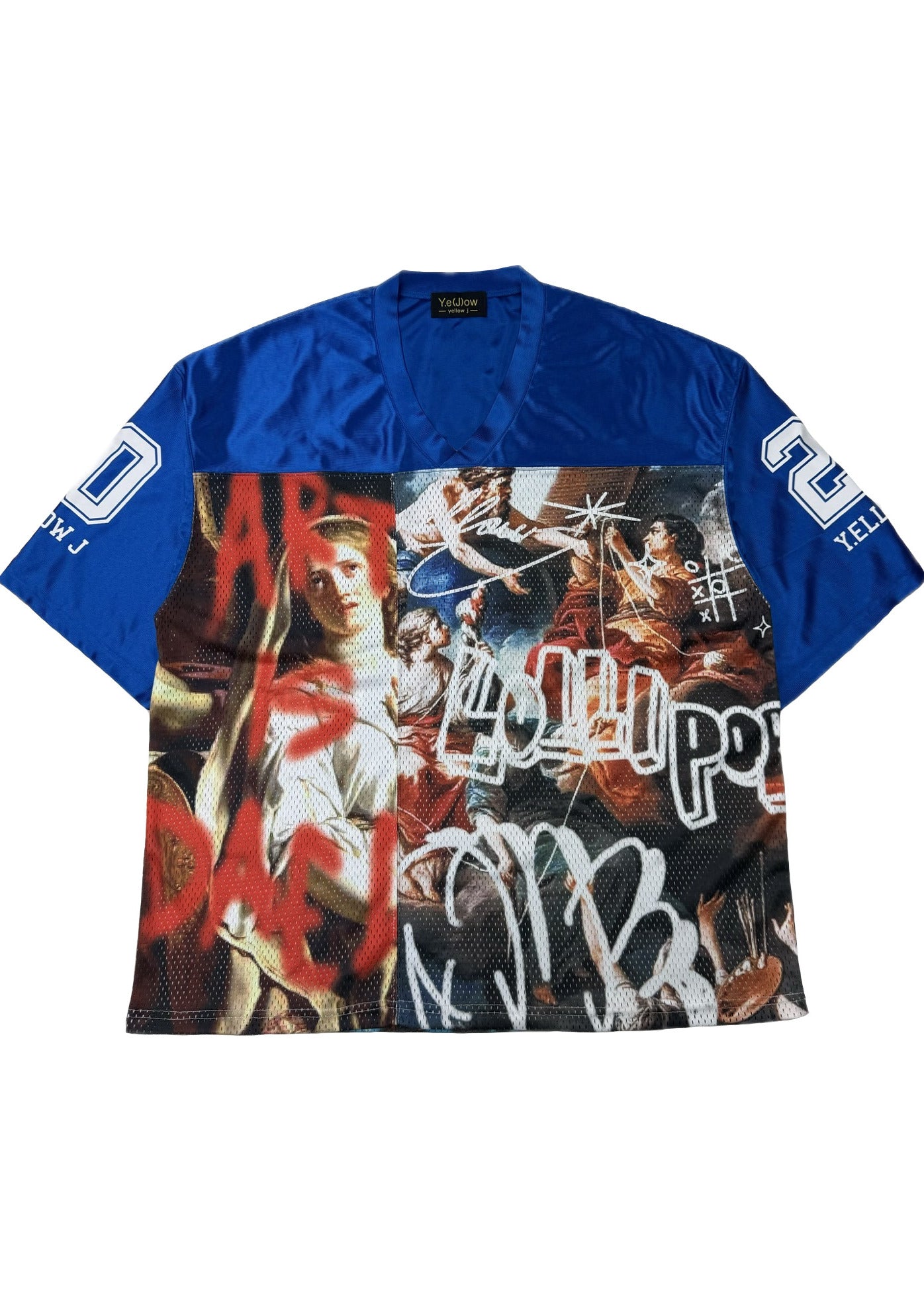 【Y.e(J)ow】PAINTINGグラフィック ホッケージャージ (125620)