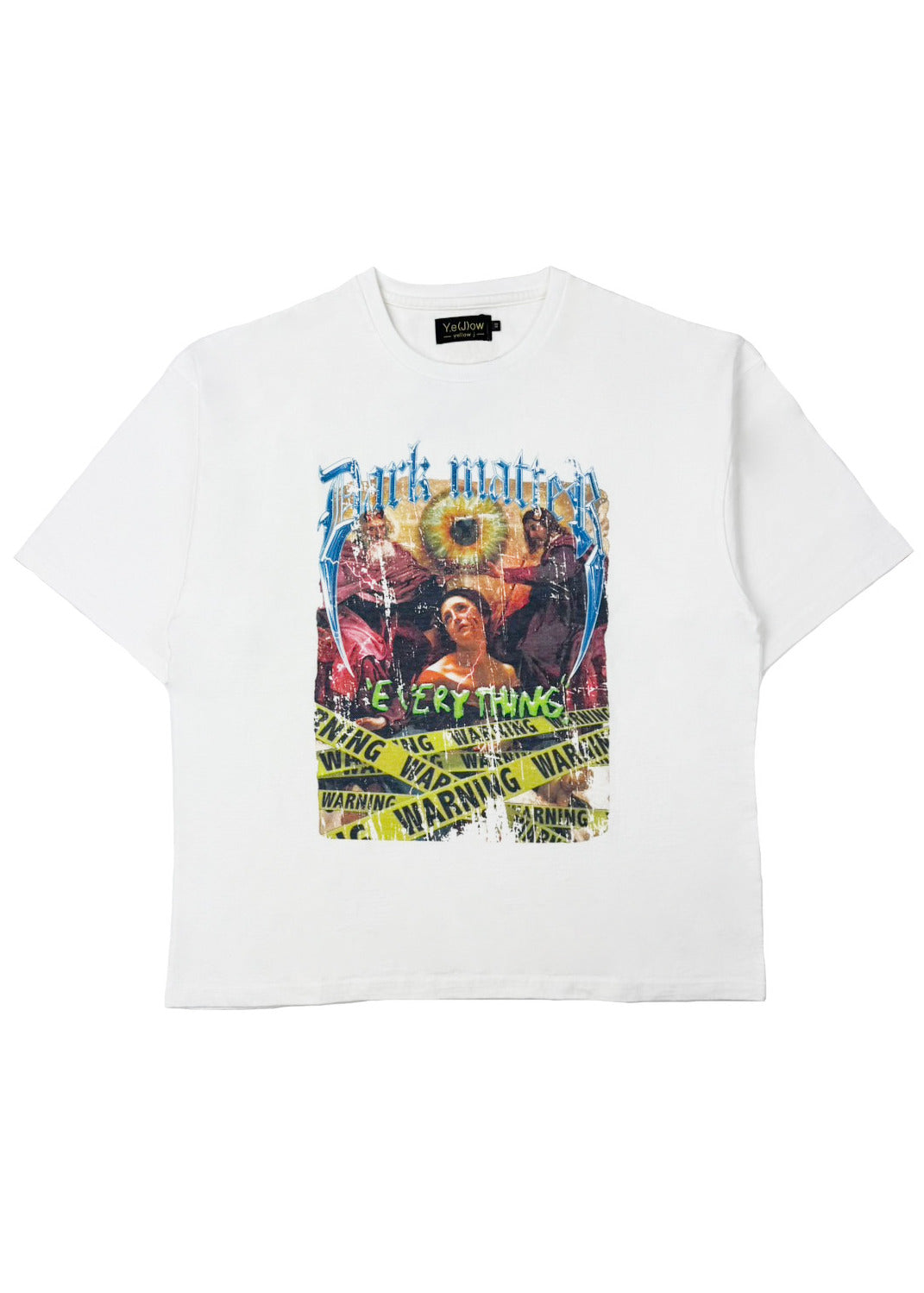 【Y.e(J)ow】ヴィンテージピグメント ROCKグラフィック TEE (125405)