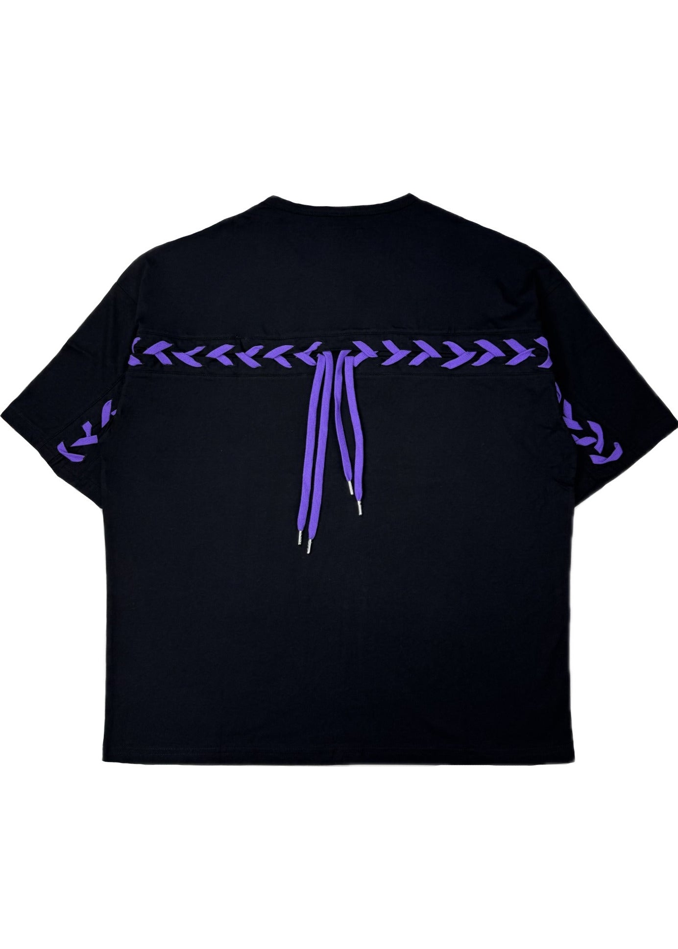 【PSYCHO NATION】ハートロゴ レースアップ TEE (725625)