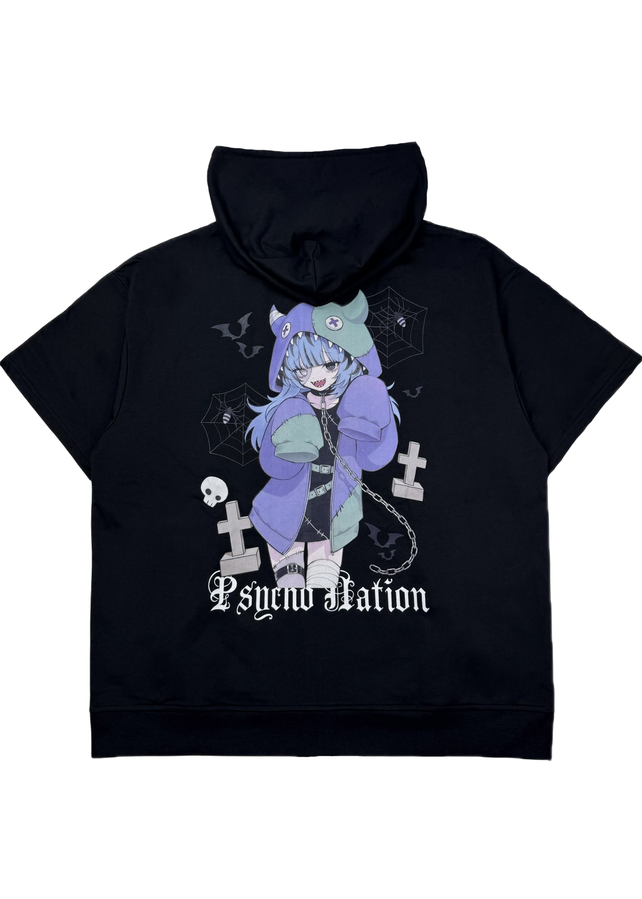 【PSYCHO NATION】× 寝田ルネ ゾンビZIPパーカー (725206)