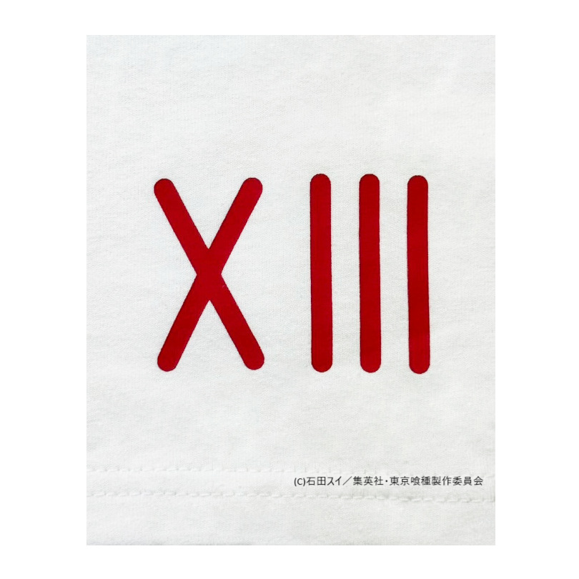 【P.N UNDERGROUND×東京喰種】鈴屋什造ダメージ TEE (735622)