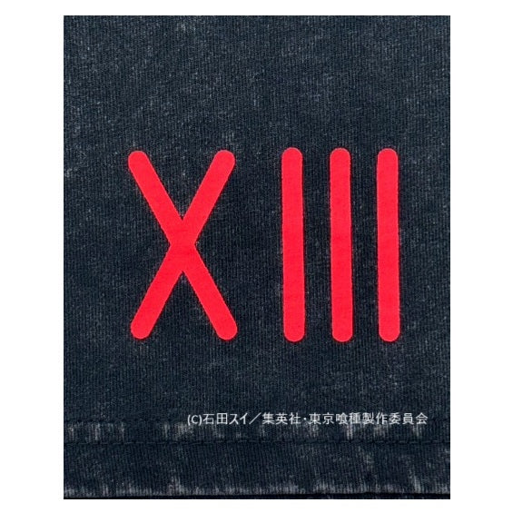 【P.N UNDERGROUND×東京喰種】鈴屋什造ダメージ TEE (735622)